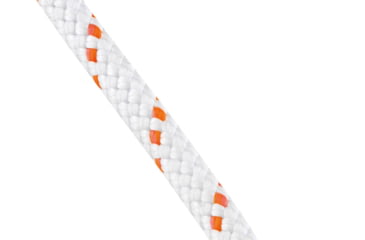 Image of Petzl Pur Line 6mm Cord, White/Orange, 65 m, R010AA00