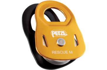 Image of Petzl Rescue Pulley, Yellow, Medium, P050BA00