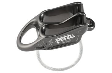 Image of Petzl Reverso Belay Device, Gray, D017AA00