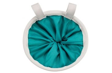 Image of Petzl SAKAPOCHE Ergonomically Shaped Chalk Bag w/Pocket,Turquoise S40AT
