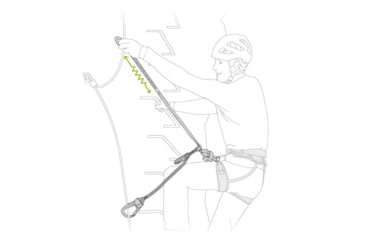 Image of Petzl Scorpio Eashook SW Lanyard, One Size, L060CB00