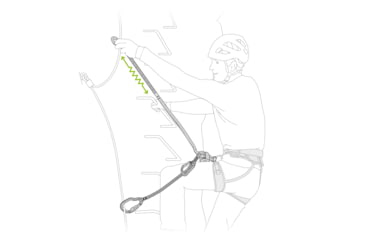 Image of Petzl Scorpio Vertigo SW Lanyard, One Size, L060DB00