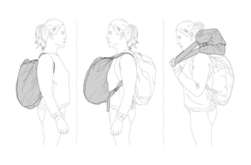 Image of Petzl Split Rope Bag Grey, Grey, S013AA00