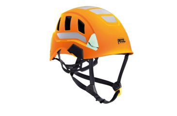 Image of Petzl Strato HI-VIZ Helmet, Orange, A020CA01