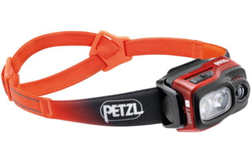 Image of Petzl Swift RL Headlamp, Black/Orange, E095BC00