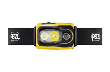 Image of Petzl Swift RL PRO Headlamp, 1100 Lumens, Black/Yellow, E810AB00