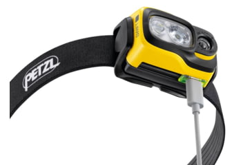 Image of Petzl Swift RL PRO Headlamp, 1100 Lumens, Black/Yellow, E810AB00
