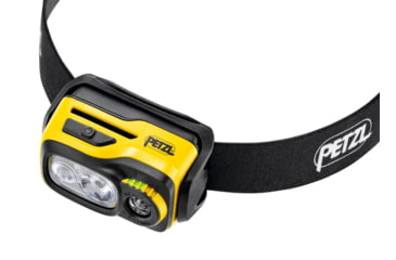 Image of Petzl Swift RL PRO Headlamp, 1100 Lumens, Black/Yellow, E810AB00