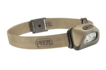 Image of Petzl TACTIKKAplus Hunting and Fishing Compact Headlamp,160 Lumens,Desert E89AHB D2