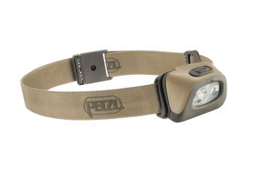 Image of Petzl Tactikka 250 Lumens Headlamp w/RGB Lamp/Berry Compliant Headband, Desert, E89BHB C2U