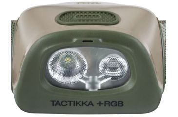 Image of Petzl Tactikka 250 Lumens Headlamp w/RGB-No Headband, Camo, E089CA01