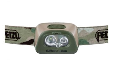 Image of Petzl Tactikka Plus RGB Headlamp, Camo, E089FA01