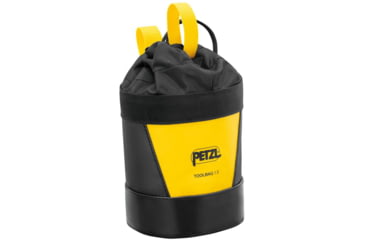 Image of Petzl Tool Bag 1.5 Liter, Black/Yellow, 1.5 Liter, S047BA00
