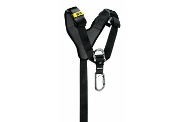 Image of Petzl Chest Harness Top, Black/Yellow, C081AA00