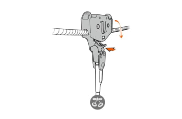 Image of Petzl Trac Club Trolley, 1 Pack, P023AC00