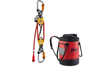 Image of Petzl Twin Release System, Red/Black/Gold/Silver, P001EA00