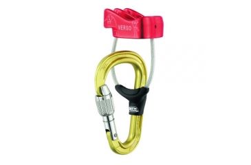 Image of Petzl Universo Belay Device-Red