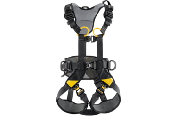 Image of Petzl Volt Wind International Harness, Yellow/Black, 2, C072DB02