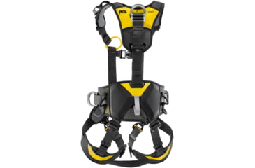 Image of Petzl Volt Wind International Harness, Yellow/Black, 0, C072DB00
