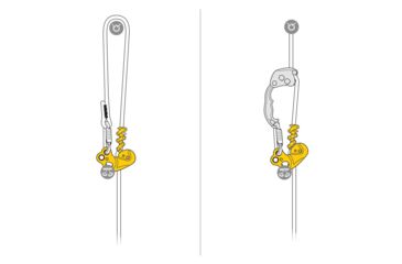 Image of Petzl Zigzag Mechanical Prusik, For tree care, D022AA00