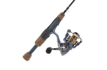Image of Pflueger President FenwickElite Tech Ice Combo, 5.2/1, Right/Left, 20, 28in. Rod Length, Medium Power, 1 Piece Rod, PRESP20-ELT28M