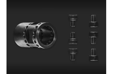 Image of Phase 5 Weapon Systems Inc 13in Lo-Pro Slope Nose Free Float Quad Rail, Black, LPSN13