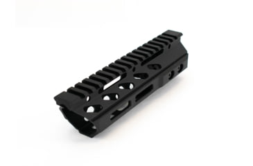 Image of Phase 5 Weapon Systems Inc 7.5 Inch Lo-Pro Slope Nose Free Float MLOK Rail, Steel Barrel Nut and Mounting Hardware Included, Black, 7.5 Inch, PH5LPSN75MLOK