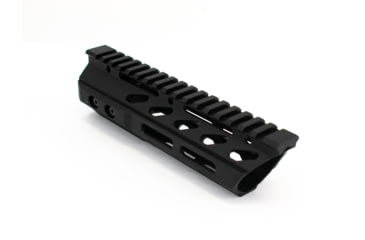 Image of Phase 5 Weapon Systems Inc 7.5 Inch Lo-Pro Slope Nose Free Float MLOK Rail, Steel Barrel Nut and Mounting Hardware Included, Black, 7.5 Inch, PH5LPSN75MLOK