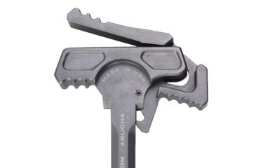 Image of Phase 5 Weapon Systems Inc Ambi-Battle Latch/Charging Handle Assembly, DPMS Gen I/LR-308/AR-10, .308, 7075 Aluminum, Anodized, Grey, ABL/CHA308-GREY