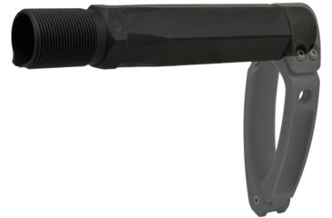 Image of Phase 5 Weapon Systems Inc Hex-2 AR-15 Pistol Buffer Tube f/Tailhook Mod1 Brace, Black, HEX-2-TAILHOOK MOD1
