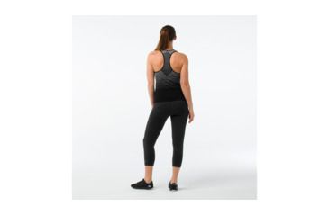 Image of Smartwool PhD Seamless Long Bra-Women's, Black, Medium, SW016025001-M
