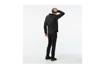 Image of Smartwool PhD Ultra Light Sport Hoody Mens, Black, XL, SW016069001-XL