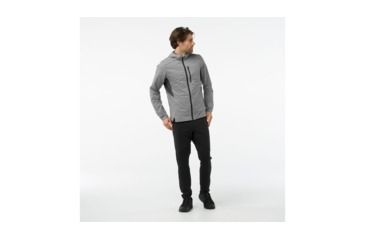 Image of Smartwool PhD Ultra Light Sport Hoody Mens, Light Gray, M, SW016069039-M