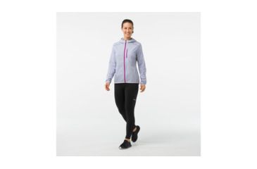 Image of Smartwool PhD Ultra Light Sport Jacket-Women's, Purple Mist, Medium, SW016031A26-M
