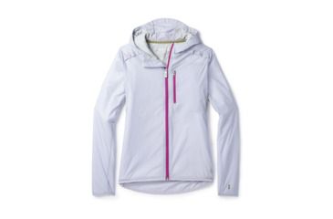 Image of Smartwool PhD Ultra Light Sport Jacket-Women's, Purple Mist, Medium, SW016031A26-M