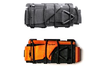 Image of PHLster Flatpack Tourniquet Holder, Black, Orange