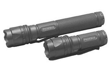 Image of Phoebus Small Convertable Tactical Flashlight Works on CR123 Or 2 AA PK01CR123/2A