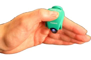 Image of Phoebus Tactical ML-1 LED Mission Light Finger Flashlight, Green, Small ML-1/G