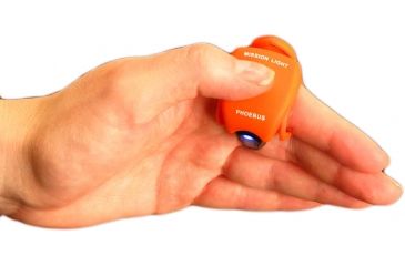 Image of Phoebus Tactical ML-1 LED Mission Light Finger Flashlight, Orange, Small ML-1/O
