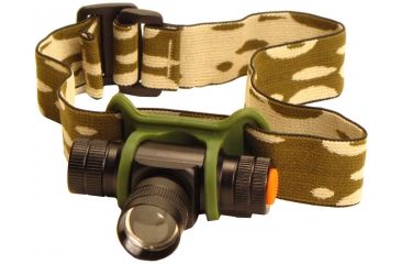 Image of Phoebus Tactical RHL LED 3-Mode Rescue Focusing Headlamp with Strobe, Black, Medium RHL-5