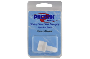 Image of Phoenix Faucets By Valterra Replacement Plastic Vacuum Breaker, White, PF273002