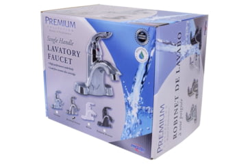 Image of Phoenix Faucets By Valterra Single Handle 4 Hybrid Tall Bathroom Faucet, Brushed Nickel, Tall, PF232421