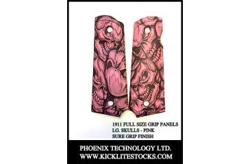 Image of Phoenix Technology 1911 Grip Panels, Insanity, Pink GP1911IP