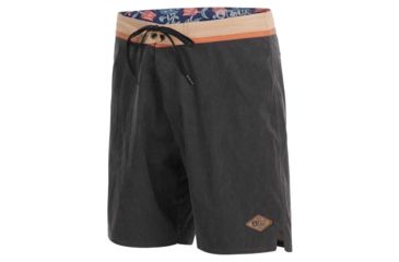 Image of Picture Bemaraha 17 Boardshorts - Mens, Black, 32, MBS034-B-32