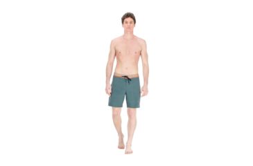 Image of Picture Bemaraha 17 Boardshorts - Mens, DarkGreen, 32, MBS034-A-32