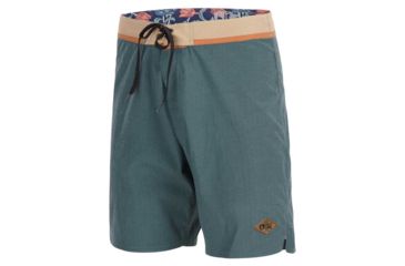 Image of Picture Bemaraha 17 Boardshorts - Mens, DarkGreen, 32, MBS034-A-32