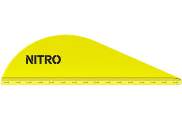 Image of Pine Ridge Archery Nitro Vane 2.0 - Neon Yellow, 36/pkg., 2822-NY36