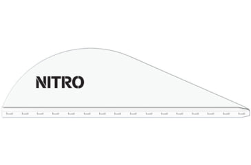 Image of Pine Ridge Archery Nitro Vane 2.0 - White, 36/pkg., 2822-W36