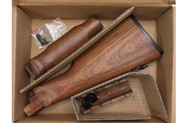 Image of Pioneer Arms Polish AKM Wood Butt Fixed AK Stock and Upper Lower Handguard w/Stock Screws
