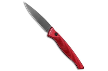 Image of Piranha Piranha DNA Automatic Knife Red Tactical 3.25" Black, Red, CPM S30V, adult, BHQ-33084